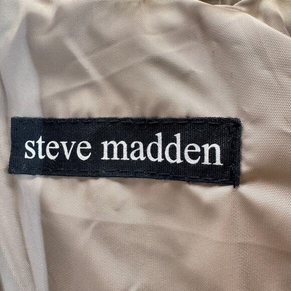 Steve Madden Women Size 1X Jacket Utility Full Zip Snap Buttons Military Pockets - Picture 11 of 15